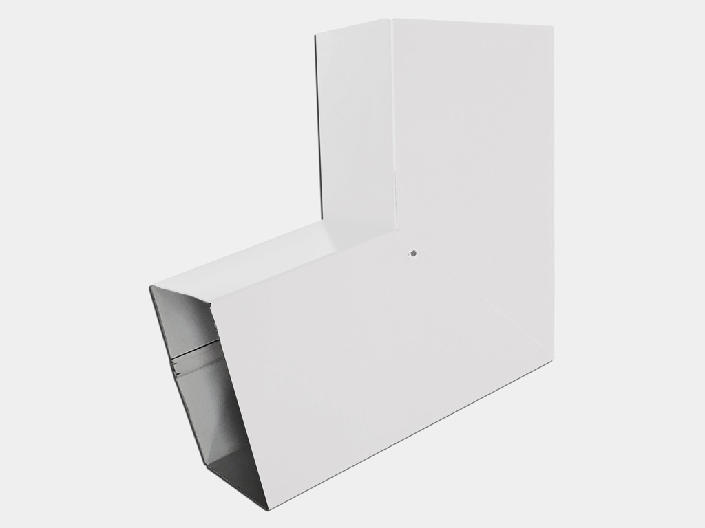 Plain Square 0.027" Aluminum Elbow (B) Style