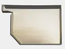 Residential Box 24 Gauge Kynar Steel Gutter Left / Right End Cap