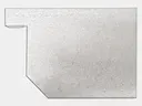 Residential Box Galvalume Plus Gutter Left / Right End Cap
