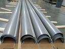 Reverse Bead 0.032" Kynar Aluminum Half Round Gutter