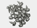 Stainless Steel 3/8" Zip Screws 50 Pcs