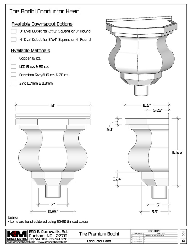 The Bodhi Conductor Head | Leader Head