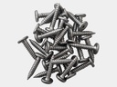 Stainless Steel 1" #10 Pancake Head Roofing Screws