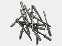 1/8" Mill Finish Aluminum Blind Pop Rivets 100 Pcs