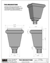 The Brookstone Conductor Head | Leader Head - Copper, Aluminum, Steel