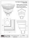 The Federal Inside Corner Conductor Head / Leader Head