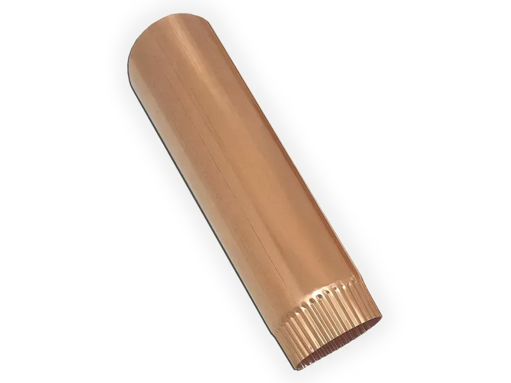 Plain Round Copper Downspout