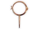 Plain Round Downspout Hook - Copper Coated