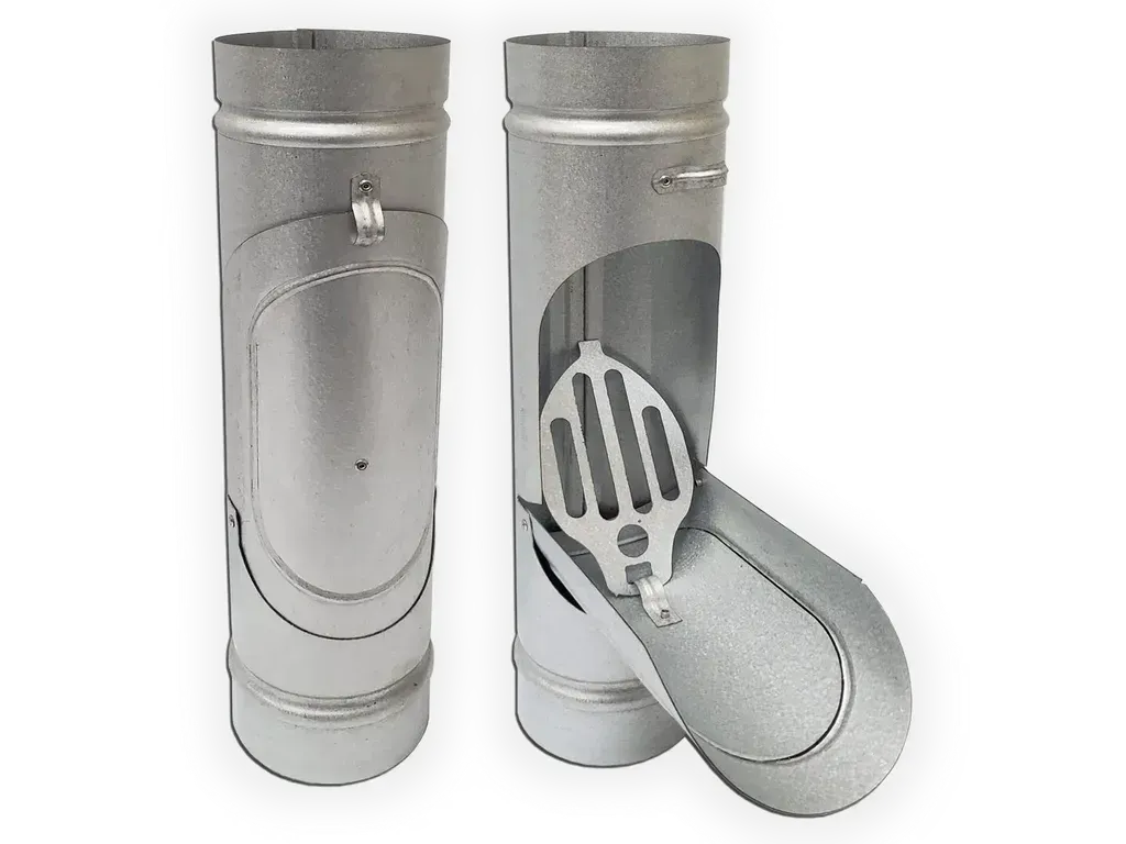 [CL031-2002] Plain Round Galvalume Plus Downspout Cleanout
Size: 3"