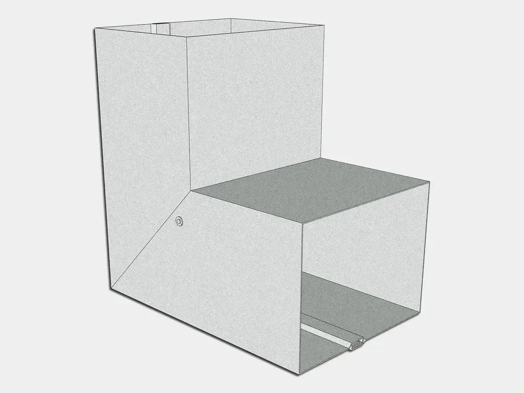 [EB23290-2002] Plain Square Galvalume Elbow (A) Style
Size: 2" x 3"
Angle: ($) 90°