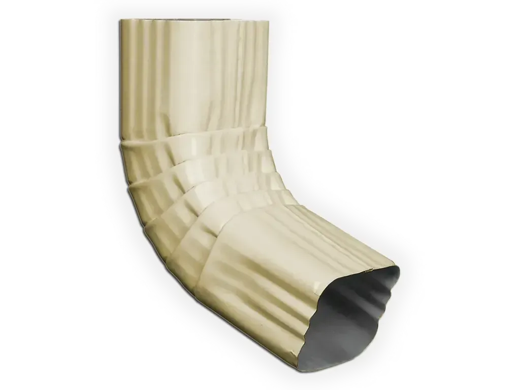 Square Corrugated 0.027" Aluminum Elbow (A) Style