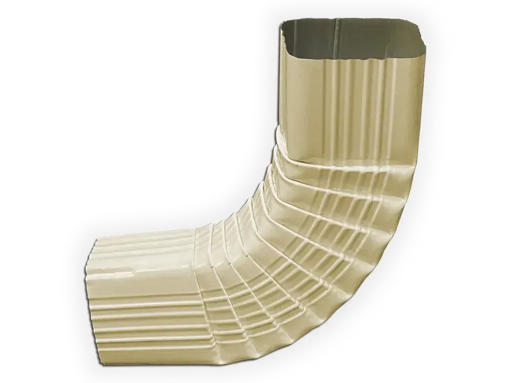 Square Corrugated 0.027" Aluminum Elbow (B) Style