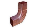 Square Corrugated Copper Elbow (B) Style