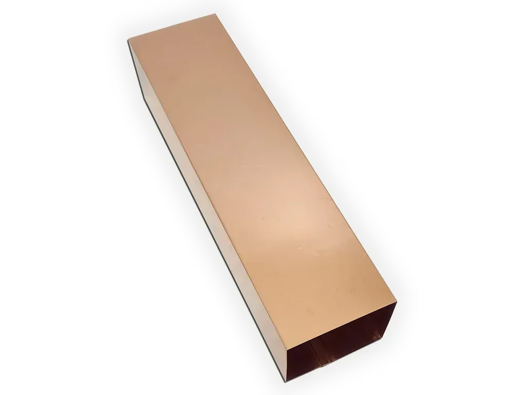 Plain Square Copper Downspout