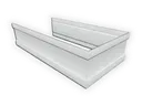 Plain Square Galvalume Plus Downspout Strap