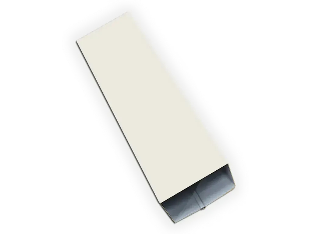 Plain Square Kynar Steel Downspout
