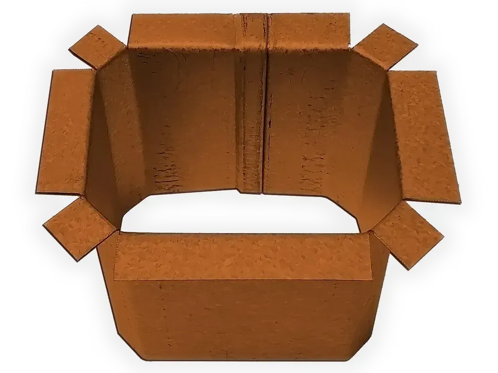 [G2323-1001] Square Corrugated Downspout Gutter Outlet
Material: 16 oz Copper
Size: 2" x 3"