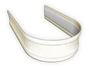 Round 0.027" Aluminum Downspout Strap