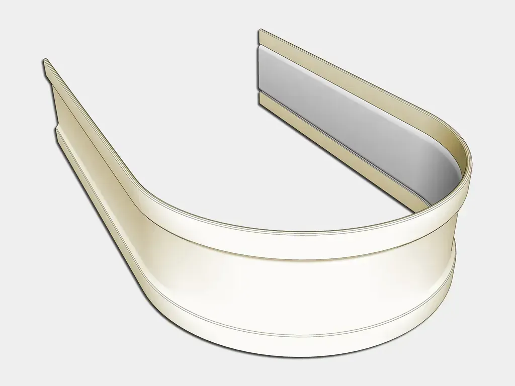 [ST0311-0301] Round 0.032" Kynar Aluminum Downspout Strap
Format: Regular Size - Pre Rolled
Size: 3"
Color: Almond