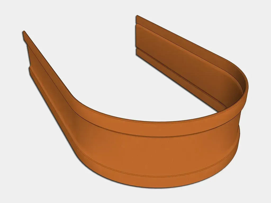 [ST0311-1001] Round Copper Downspout Strap
Material: 16 oz. Copper
Format: Regular Size - Pre Rolled
Size: 3"
Material / Weight: 16 oz.