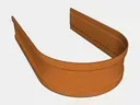 Round Copper Downspout Strap