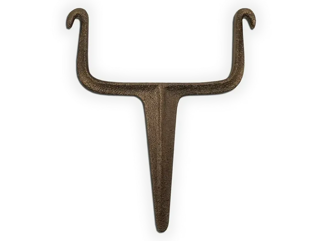 Square Downspout Hook - Bronze