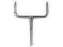 Square Side Fasten Downspout Hook - Cast Zinc