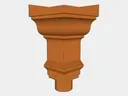 The Philadelphia Ornamental Inside Corner Conductor Head