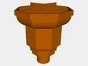 The Regal Outside Corner Conductor Head / Leader Head