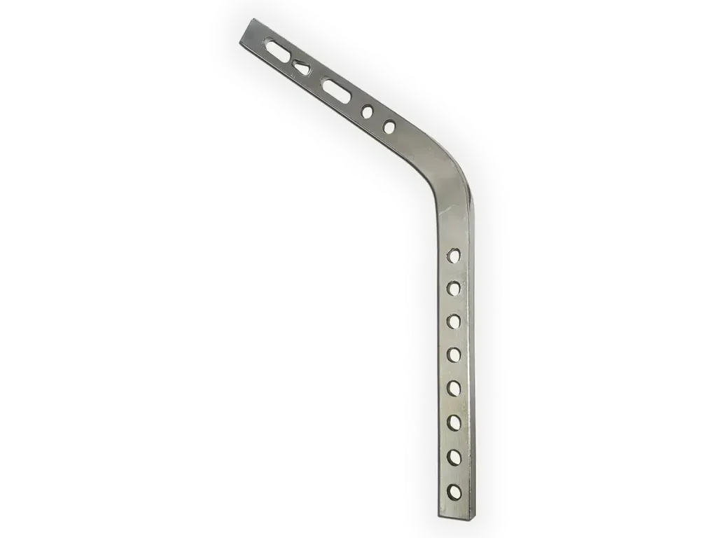 #11 Shank for Galvanized Steel Gutter Hanger on Exposed Rafter