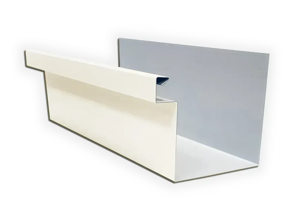 0.027" Aluminum Commercial Box Gutter