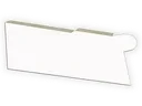 0.027" Aluminum Solid Gutter Cover End Cap