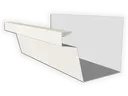 0.032" Aluminum Kynar Industrial Box Gutter