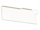 0.032" Kynar Aluminum Solid Gutter Cover End Cap