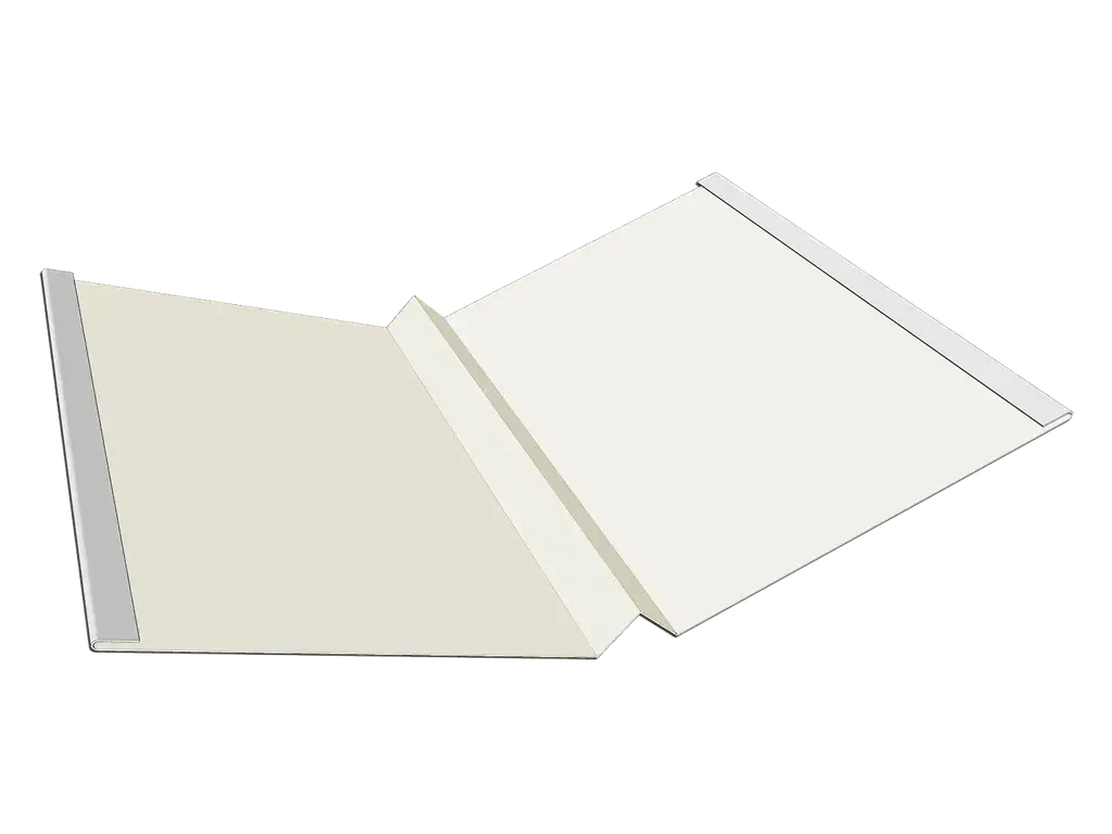 0.032" Kynar Aluminum W Roof Valley Flashing