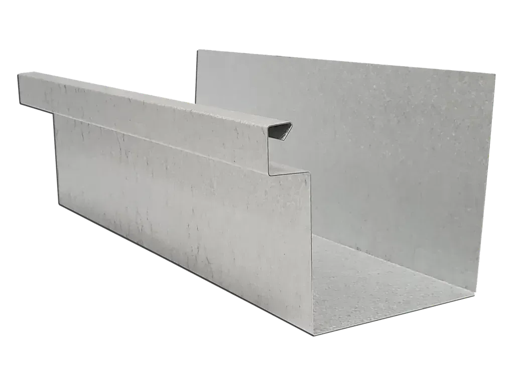 24 Gauge Galvalume Plus Commercial Box Gutter