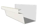 24 Gauge Kynar Steel Industrial Box Gutter