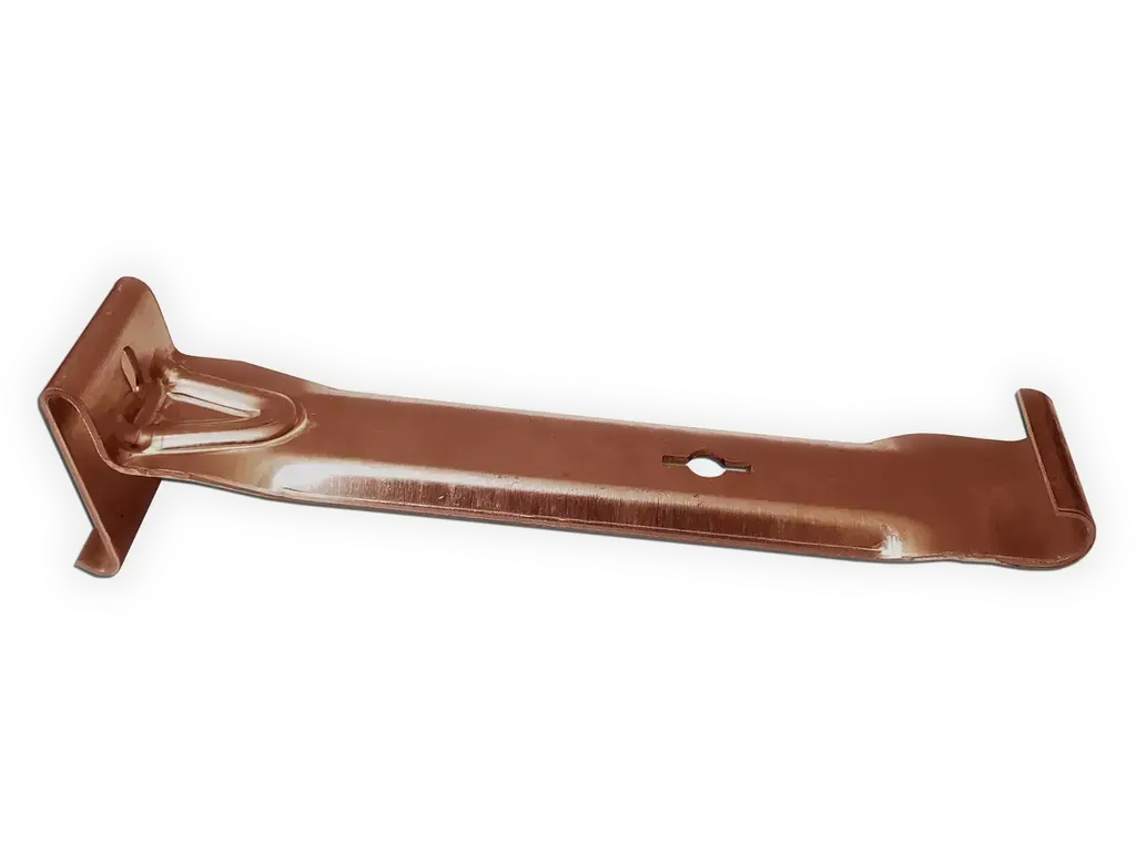 [HH63-10] 6" Half Round Gutter Copper Hidden Hanger