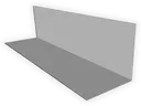 90 Degree Angle Flashing - Galvalume Plus