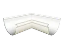 Aluminum 0.027" Half Round Gutter Inside Miter