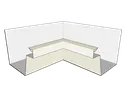 [MIBF590-0201] Aluminum 0.027" Industrial Box Gutter Inside Miter
Size: 5"
Color: Almond
Angle: 90° Inside Miter - Most Common