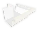 Aluminum 0.027" Industrial Box Gutter Outside Miter