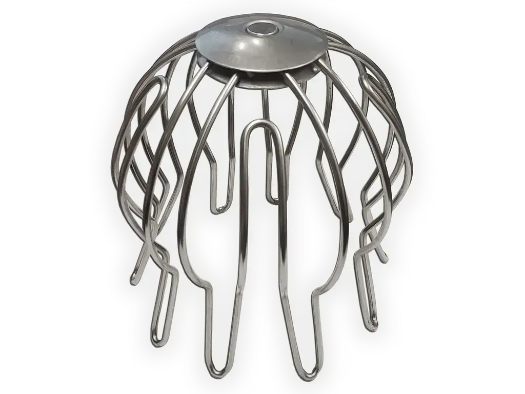 [STR42-01] Aluminum Heavy Duty Downspout Wire Strainer
Size: 4" - Fits 3" x 4" or 4" Outlet