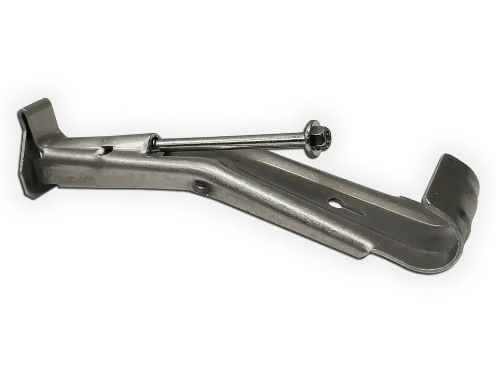 [HK51-01] Aluminum Hidden Gutter Hanger With Screw and Clip
Size: 5"