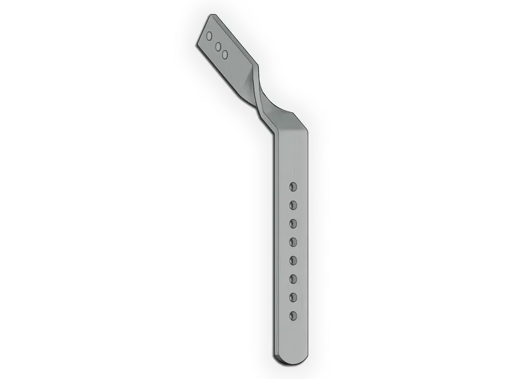 [RM072-0100] Aluminum Universal Rafter Mount for Gutter Bracket
Color: RAW - Mill Finish Aluminum