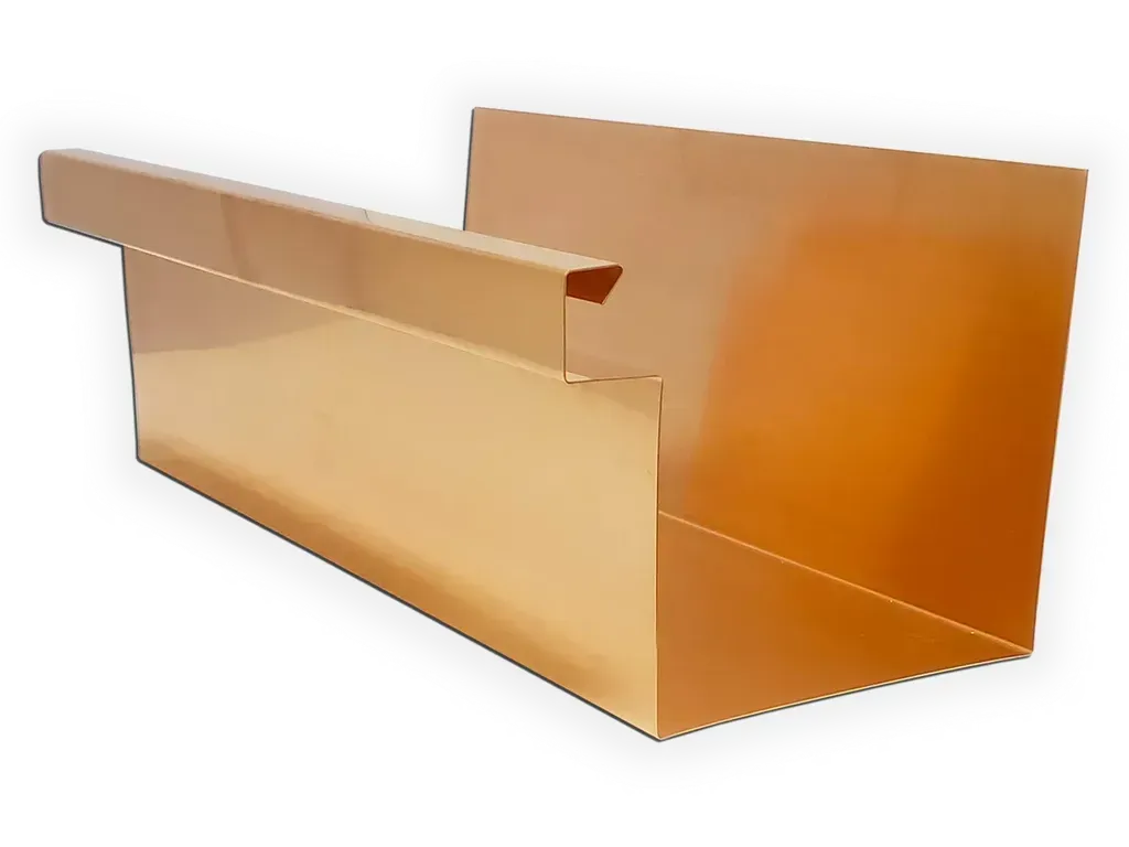 Copper Commercial Box Gutter