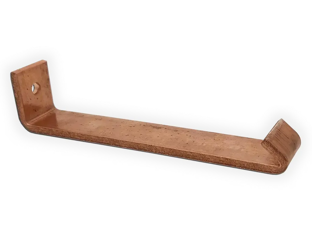 [HK541-10] Copper Crossbar Heavy Duty Gutter Hanger
Material: 1/8" Copper Bar
Size: 5"