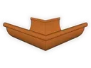 Copper Half Round Gutter Outside Miter