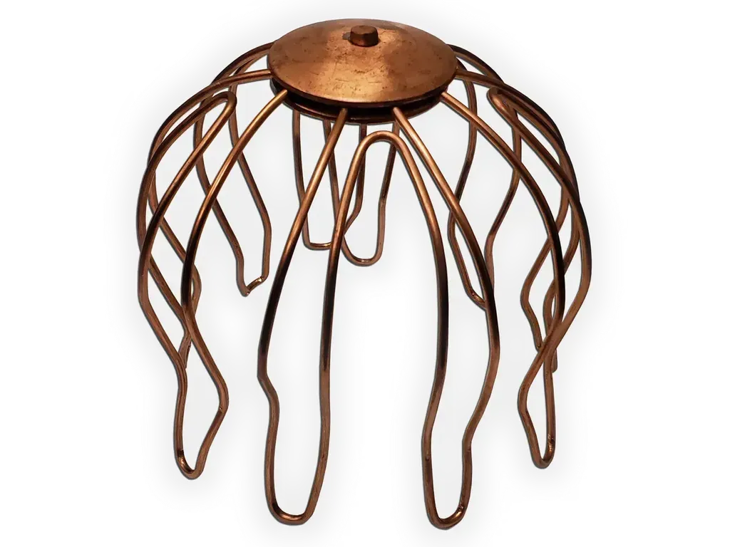 [STR42-10] Copper Heavy Duty Downspout Wire Strainer
Strainer Size: 4" COPPER - Fits 3" x 4" or 4" Outlet