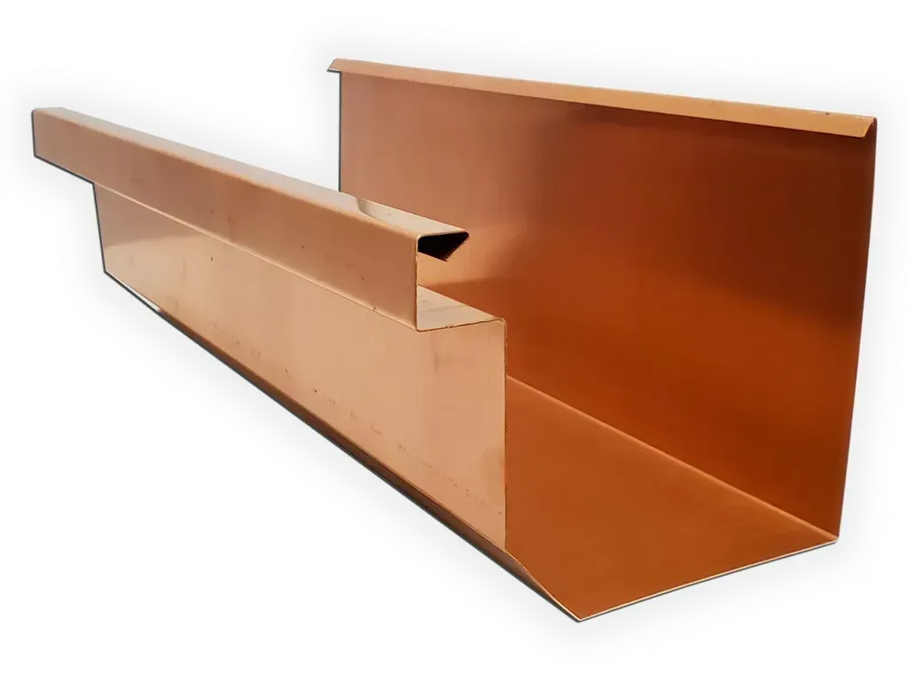 Copper Residential Box Gutter